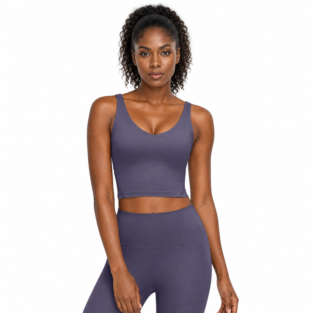 SMOVOV Wholesale Padded Longline Sports Bra OEM ODM Private Label Custom Women's Yoga Fitness Activewear Manufacturer Bulk Order