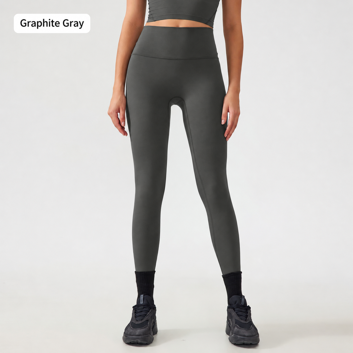 Women's High-Waisted 7/8 Workout Leggings | Sculpting Yoga Pants – SMOVOV