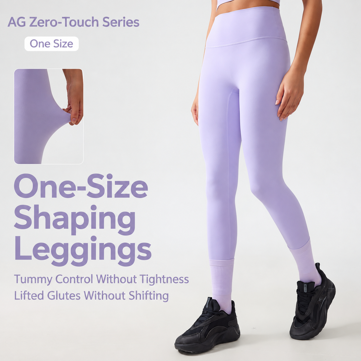 Women's High-Waisted 7/8 Workout Leggings | Sculpting Yoga Pants – SMOVOV