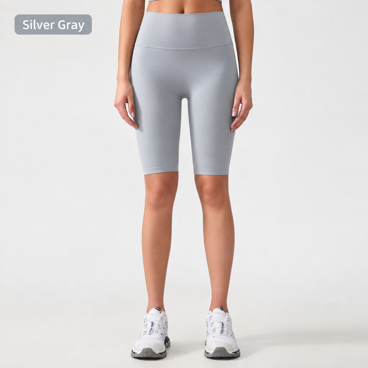 SMOVOV High-Waisted Sculpting Biker Shorts – One Size | AG004