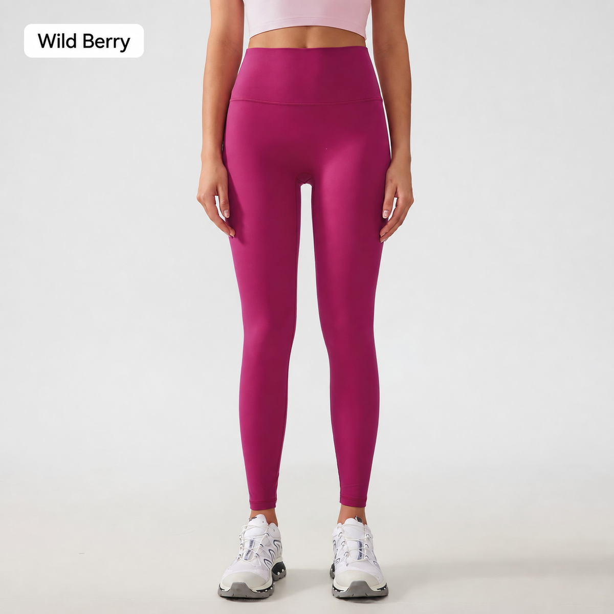 Women's High-Waisted 7/8 Workout Leggings | Sculpting Yoga Pants – SMOVOV